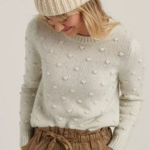 Lucky Brand Bobble Crew Neck Sweater